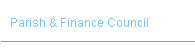 Parish & Finance Council
